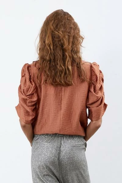 Lollys Laundry Lou Blouse - Rust 1 Lollys Laundry Lou Blouse - Rust