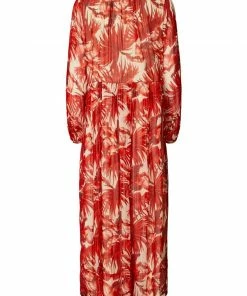 Lollys Laundry Luciana Maxi Dress In Red