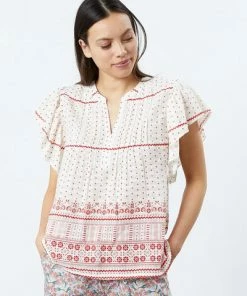 Lollys Laundry Isabel Top - Dot Print