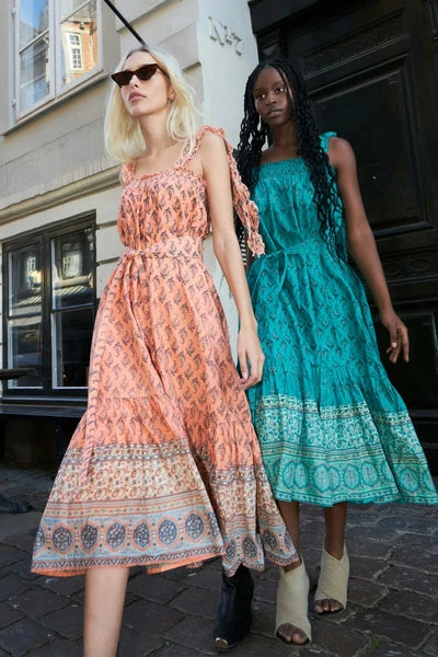 Lollys Laundry Tabitha Dress - Coral 2 Lollys Laundry Tabitha Dress - Coral