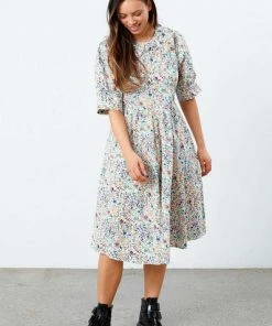 Lollys Laundry Boston Dress Multi Flower Print