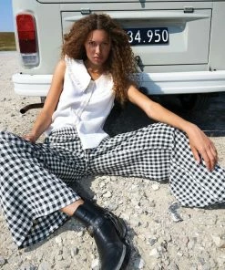 Lollys Laundry Lolly's Laundry Carly Blouse In Creme