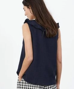 Lollys Laundry Carly Top - Washed Black