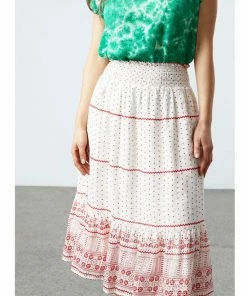 Lollys Laundry Tanya Skirt Red Dot Print