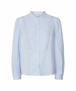 Lollys Laundry Pearl Shirt - Light Blue