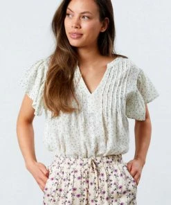 Lollys Laundry Isabel Top Flower Print