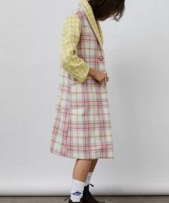 Lollys Laundry Billie Coat Multi Check