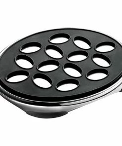 Robert Welch Signature V Oval Black Trivet