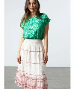 Lollys Laundry Tanya Skirt Red Dot Print