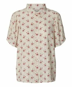Lollys Laundry Lolly's Laundry Gambia Floral Blouse In Cream