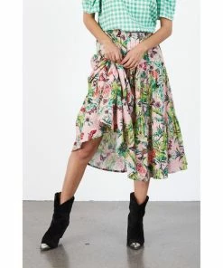 Lollys Laundry Morning Skirt - Flower Print