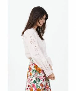 Lollys Laundry Charles Blouse - Dusty Rose