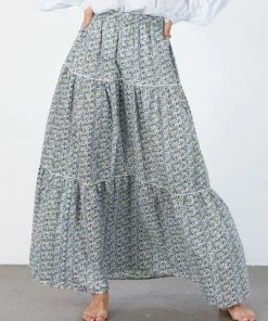 Lollys Laundry Sunset Skirt - Flower Print