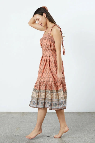 Lollys Laundry Tabitha Dress - Coral 1 Lollys Laundry Tabitha Dress - Coral