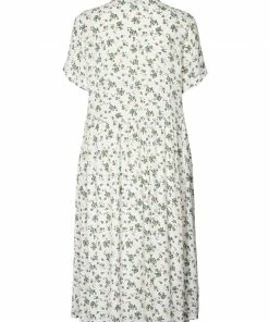 Lollys Laundry Lolly's Laundry Aliya Dress In White & Green