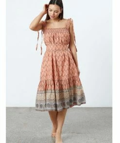 Lollys Laundry Tabitha Dress Coral
