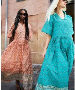 Lollys Laundry Sumia Dress Coral