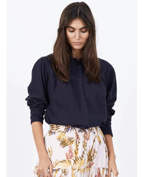 Lollys Laundry Nicky Black Shirt 2 Lollys Laundry Nicky Black Shirt