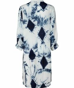 Lollys Laundry Isak Longline Shirt - Blue