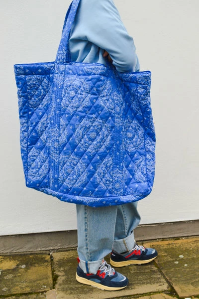 Lollys Laundry Blue Beach Bag 3 Lollys Laundry Blue Beach Bag