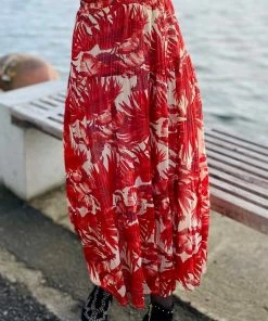 Lollys Laundry Bonny Skirt In Red