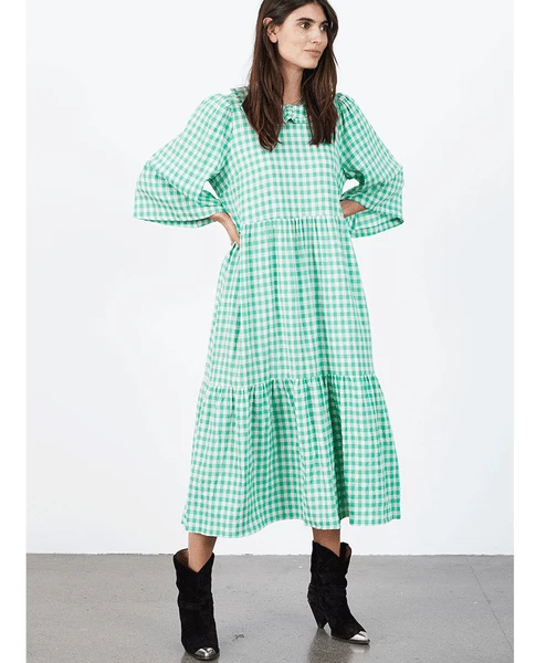 Lollys Laundry Sonya Green Dress 1 Lollys Laundry Sonya Green Dress
