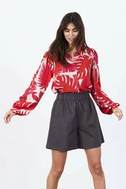 Lollys Laundry Twilight Shirt - Flower Print