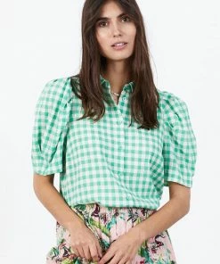 Lollys Laundry Aby Shirt Green