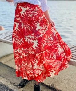 Lollys Laundry Bonny Skirt In Red