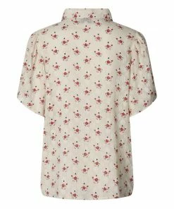 Lollys Laundry Lolly's Laundry Gambia Floral Blouse In Cream