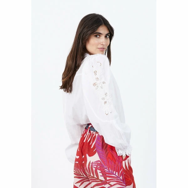Lollys Laundry Charles Blouse - White 2 Lollys Laundry Charles Blouse - White