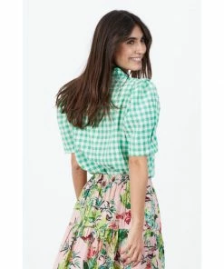 Lollys Laundry Aby Shirt - Green 5 Lollys Laundry Aby Shirt - Green