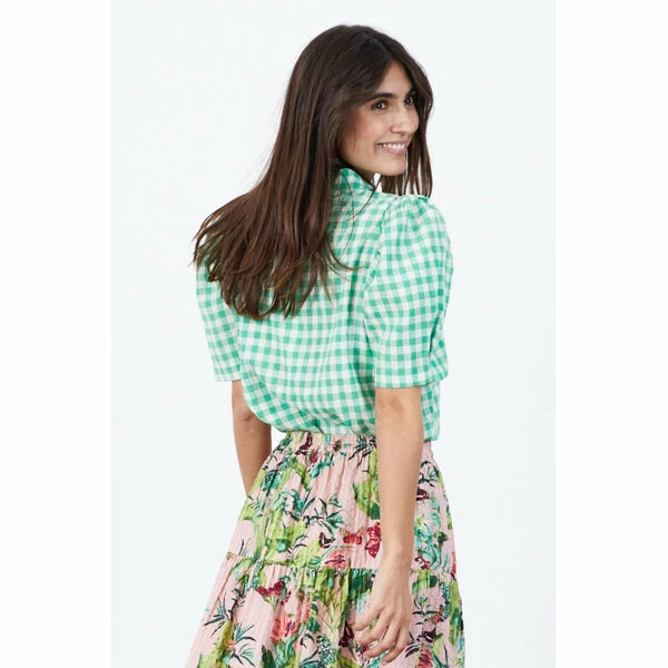 Lollys Laundry Aby Shirt - Green 3 Lollys Laundry Aby Shirt - Green