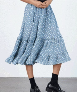 Lollys Laundry Sana Blue Skirt