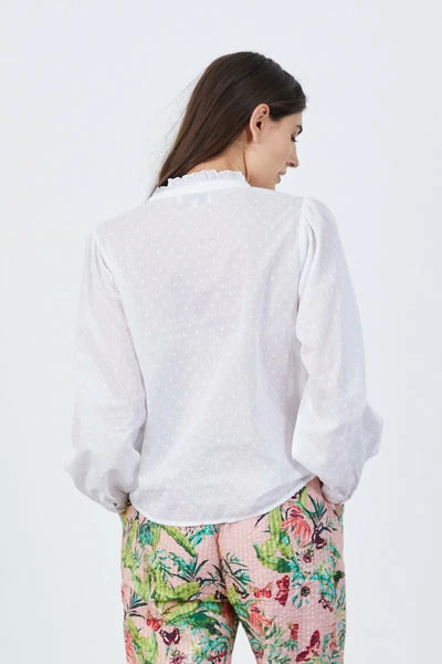 Lollys Laundry Balu Shirt -white 1 Lollys Laundry Balu Shirt -white