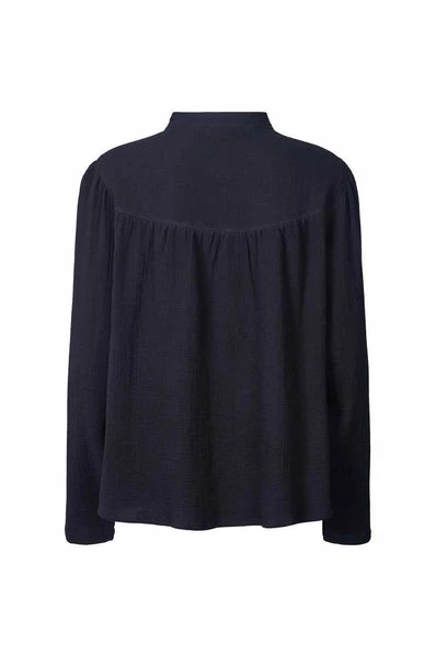 Lollys Laundry Nicky Shirt Washed Black 1 Lollys Laundry Nicky Shirt Washed Black