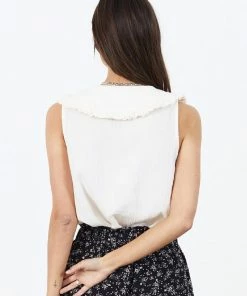 Lollys Laundry Lolly's Laundry Carly Blouse In Creme