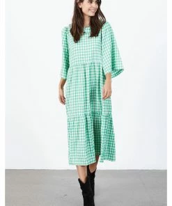 Lollys Laundry Sonya Dress Green