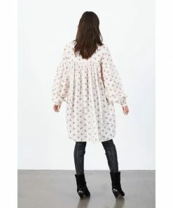 Lollys Laundry Georgia Dress - Creme