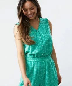 Lollys Laundry Carly Top - Green