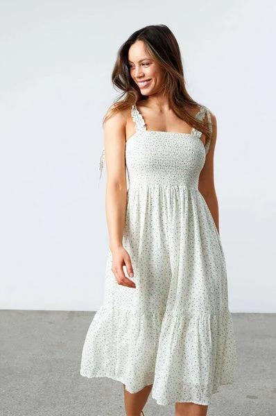 Lollys Laundry Minna Dress Flower Print 1 Lollys Laundry Minna Dress Flower Print