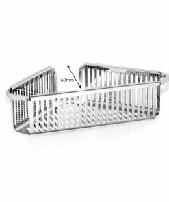 Robert Welch Burford Corner Shower Basket Single