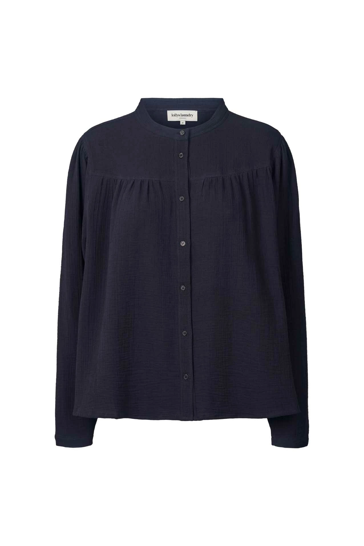 Lollys Laundry NICKY WASHED BLACK SHIRT 3 Lollys Laundry NICKY WASHED BLACK SHIRT