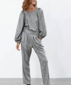 Lollys Laundry Monica Blouse Silver