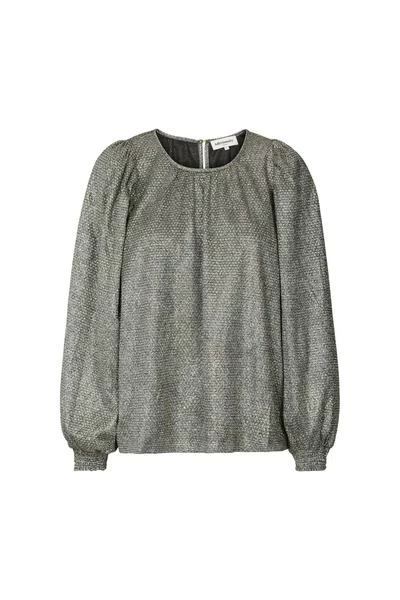 Lollys Laundry Monica Blouse Silver 4 Lollys Laundry Monica Blouse Silver
