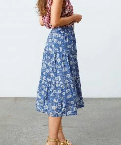 Lollys Laundry Lolly's Laundry Morning Cornflower Skirt In Blue