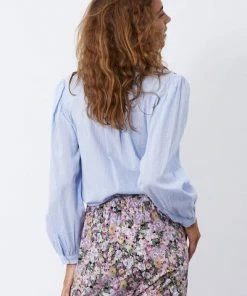 Lollys Laundry Pearl Shirt - Light Blue