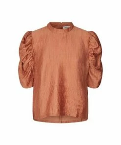 Lollys Laundry Lou Blouse - Rust