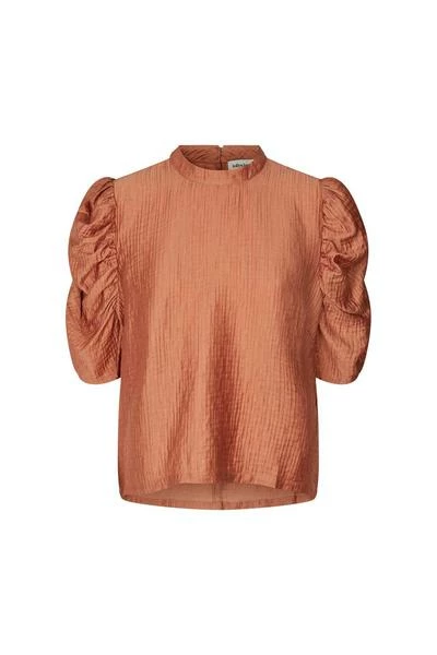 Lollys Laundry Lou Blouse - Rust 2 Lollys Laundry Lou Blouse - Rust