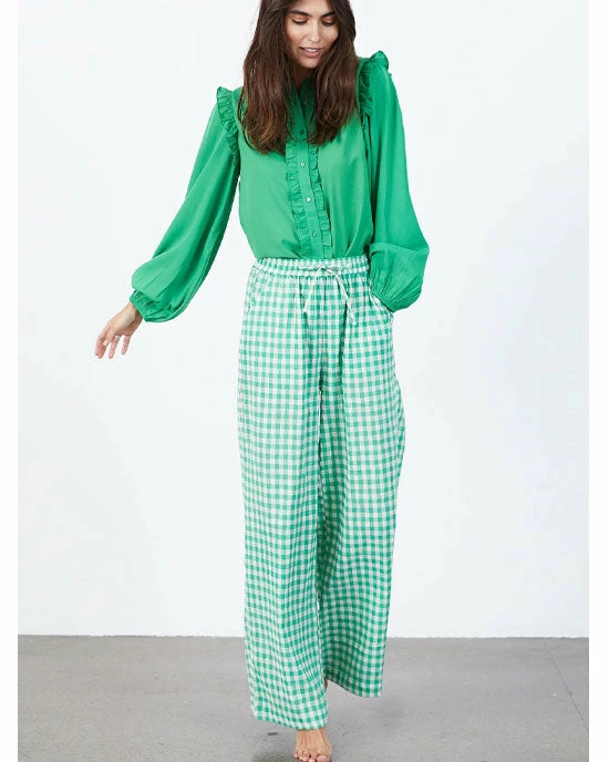 Lollys Laundry Rita Pants Green 1 Lollys Laundry Rita Pants Green